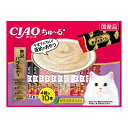 【送料お得・まとめ買い×7個セット】いなば CIAO チャオ ちゅーる 贅沢バラエティ 40本入り
