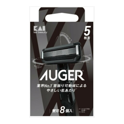 【送料お得・まとめ買い×13個セット】貝印 KAI AUGER 替刃 8個入 【送料お得・まとめ買い×13個セット】貝印 KAI AUGER 替刃 8個入