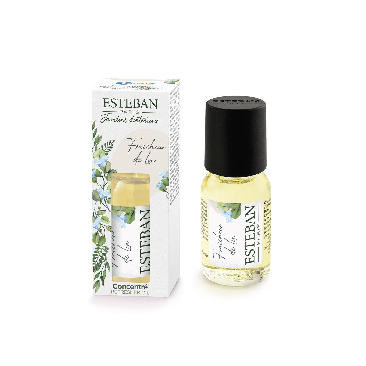 【あわせ買い2999円以上で送料お得】日本香堂 インテリアガーデンナチュール フレッシュールリネン リフレッシャーオイル 15ml