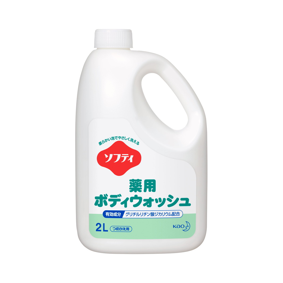 Soaps, Body Soaps - 【送料お得・まとめ買い×2個セット】花王プロフェッショナル ソフティ 業務用 薬用 ボディウォッシュ つめかえ用 2L