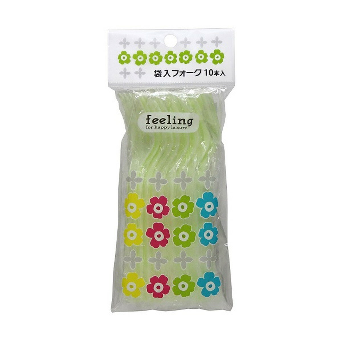 【送料お得・まとめ買い×150個セット】大和物産 袋入 フォーク 10本入