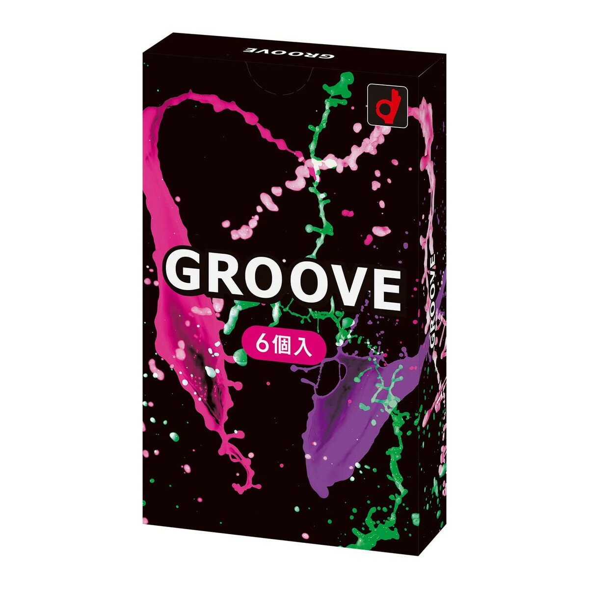 【送料お得・まとめ買い×144個セット】オカモト GROOVE グルーヴ 6個入 コンドーム