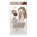 【送料お得・まとめ買い×13個セット】アイリスオーヤマ 美フィットマスク ふつうサイズ 7枚 アッシュピンク×ブラウン PK-BFC7MUC(4)