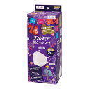【送料お得・まとめ買い×12個セット】カミ商事 エルモア 肌とも マスク Vivid Animal ホワイト 24枚入(4)