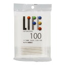 【送料お得・まとめ買い×200個セット】平和メディク ライフ綿棒 100本入(25本×4シート)