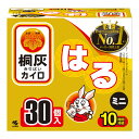 【送料お得・まとめ買い×13個セット】小林製薬 桐灰カイロ はる ミニ 30個入