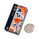 【送料お得・まとめ買い×13個セット】日本香堂 伽羅 菊牡丹 うず巻 12巻入