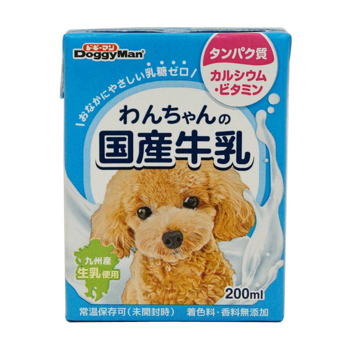 【あわせ買い2999円以上で送料お得】ドギーマン わんちゃんの国産牛乳 200ml ドッグフード