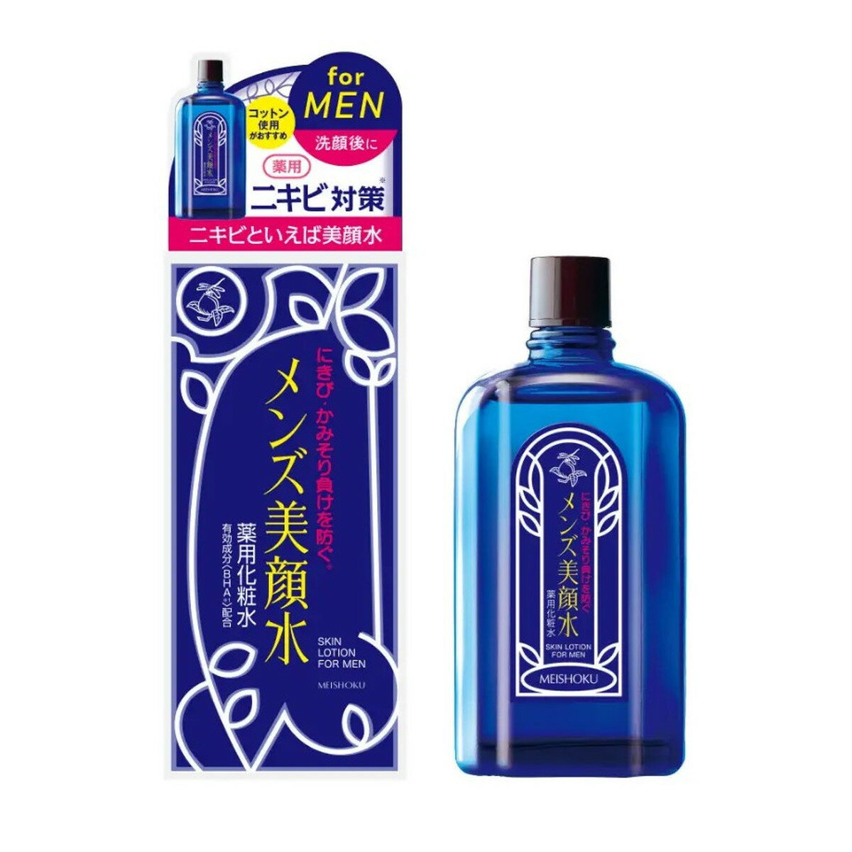 【送料お得・まとめ買い×36個セット】明色化粧品 薬用 メンズ 美顔水 90ml 医薬部外品 薬用化粧水