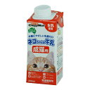 商品名：ドギーマンハヤシ キャティーマン ネコちゃんの 牛乳 成猫用 200mL内容量：200mlJANコード：4974926010336発売元、製造元、輸入元又は販売元：ドギーマンハヤシ原産国：オーストラリア商品番号：101-4974926010336商品説明オーストラリア産の生乳から作った、生乳そのままの風味が生きている成猫用の牛乳です。おなかにやさしい乳糖ゼロ。製造過程で乳糖を完全分解しました。人口着色料や香料、防腐剤を使用せず、生乳の旨さを最大限引き出しています。ビタミン、ミネラル、カルシウム、そして食物からの摂取が頼りの必須栄養素タウリン配合。成猫の健全な生活をサポートします。成猫期にぴったりな成分調整の毎日おいしく与えられる牛乳です。広告文責：アットライフ株式会社TEL 050-3196-1510 ※商品パッケージは変更の場合あり。メーカー欠品または完売の際、キャンセルをお願いすることがあります。ご了承ください。