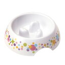 【送料お得・まとめ買い×7個セット】ドギーマン ゆっくりデコボコ食器 Sサイズ