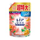 【送料お得・まとめ買い×6個セット】P&G レノア 超消臭 1week みずみずしく香るシトラスの香り つめかえ用 超特大 1280mL 柔軟剤