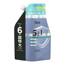 【送料お得・まとめ買い×6個セット】P&G h&s エイチアンドエス 5in1 マイルドモイスチャー シャンプー つめかえ 超特大サイズ 1750g