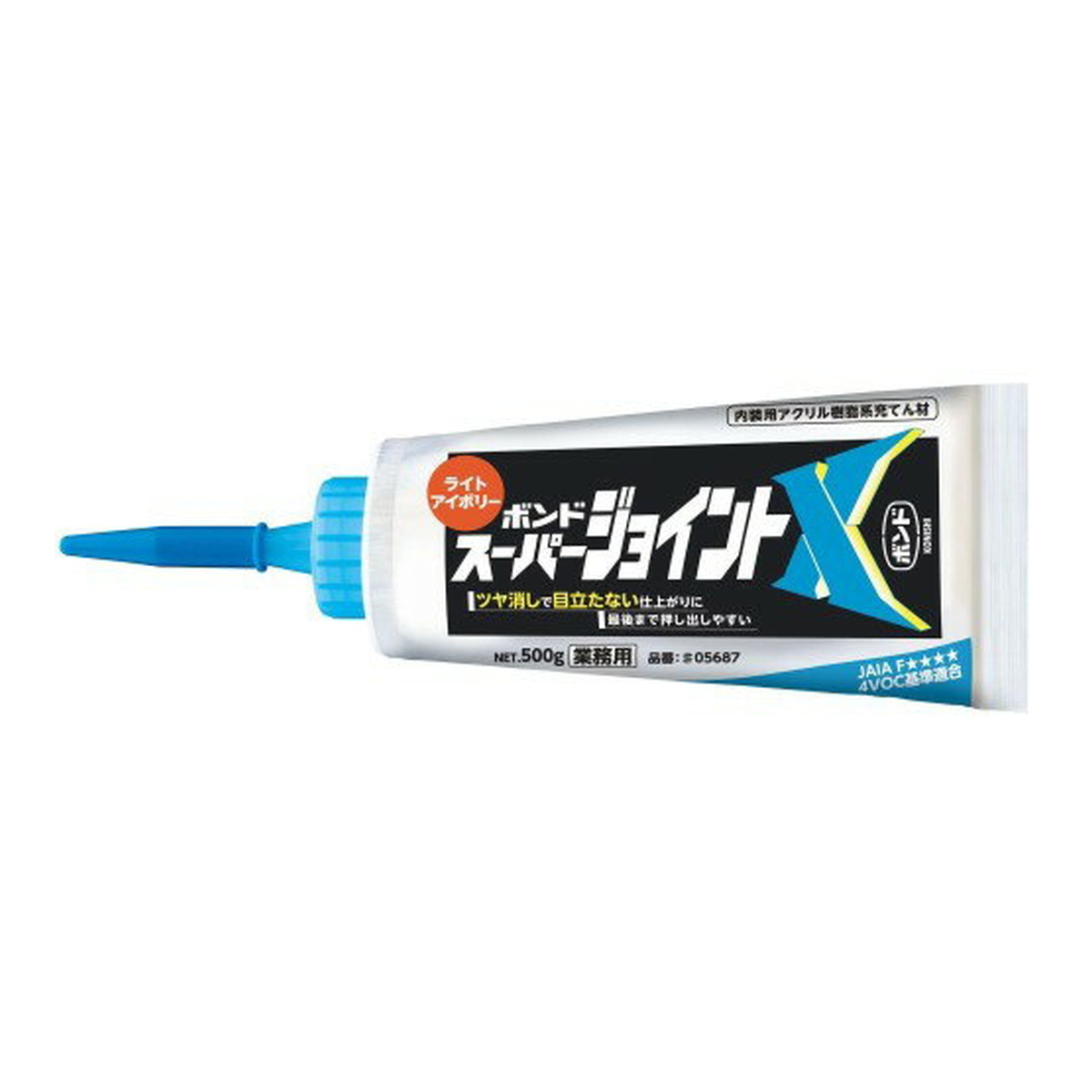 【あわせ買い2999円以上で送料お得】コニシ 建築用 シーリング剤 ボンド スーパージョイントX ライトアイボリー 500g