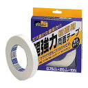 【送料お得・まとめ買い×2個セット】ニトムズ 超強力 両面テープ 粗面用 薄手タイプ 20mm×10m
