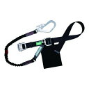 【送料お得・まとめ買い×7個セット】藤井電工 ツヨロン 胴ベルト型墜落制止用器具 ノビロン 軽量型 黒 Mサイズ(4)