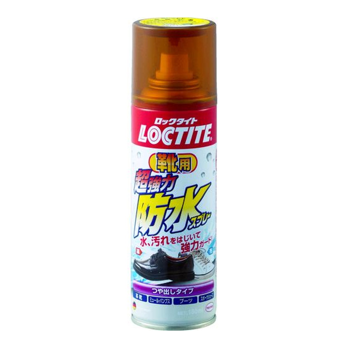 【送料お得・まとめ買い×11個セット】ヘンケルジャパン LOCTITE 超強力 防水スプレー 靴用 つや出しタイプ 180mL