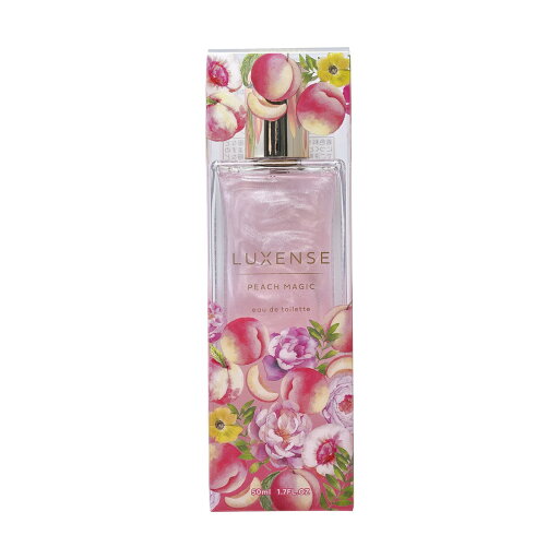 【送料お得・まとめ買い×7個セット】コスメステーション ラグジェンス LUXENSE オードトワレ ピーチマジック 50mL 【送料お得・まとめ買い×7個セット】コスメステーション ラグジェンス LUXENSE オードトワレ ピーチマジック 50mL