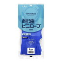 【送料お得・まとめ買い×120個セット】ショーワグローブ 塩化ビニール手袋 No650 耐油 ビニローブ ブルー Lサイズ