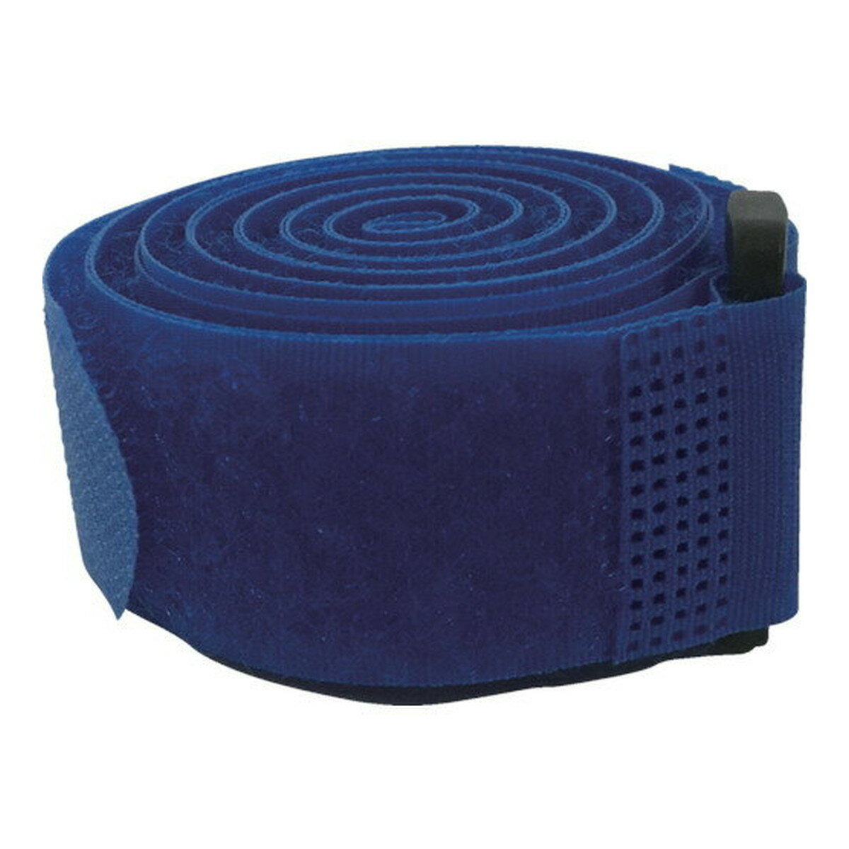 【送料お得・まとめ買い×9個セット】ユタカメイク マジックテープ マジックストラップ 強力結束 25mm×130cm ブルー