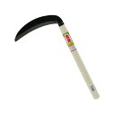 【送料お得・まとめ買い×10個セット】九佐吉 吉光 うす鎌 片刃鋼付 180mm