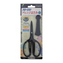 【送料お得・まとめ買い×13個セット】近正 アレンジはさみ フッ素ブラック CRI-360SFBK(4)