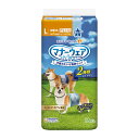 【送料お得・まとめ買い×9個セット】ユニ・チャーム ペット マナーウェア 男の子用 L 中型犬用 青チェック・紺チェック 18枚入
