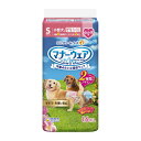 【送料お得・まとめ買い×7個セット】ユニ・チャーム ペット マナーウェア 女の子用 Sサイズ ピンクリボン 青リボン 16枚 小型犬用 ペット用紙おむつ