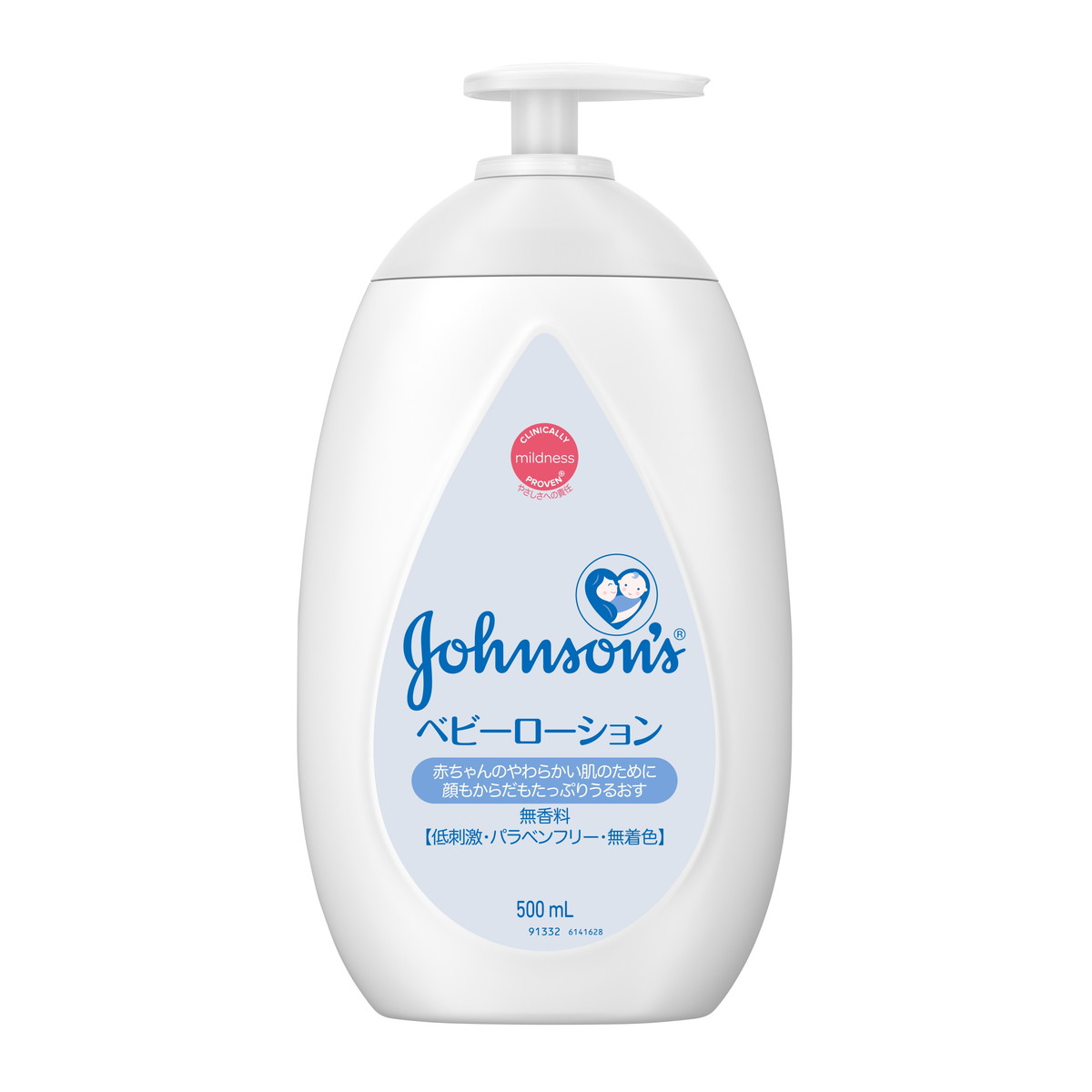 【送料お得・まとめ買い×9個セット】ジョンソン ベビーローション 無香料 500mL