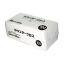 【送料お得・まとめ買い×2個セット】大和物産 カウンタークロス ホワイト 100枚入(3)