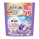 【送料お得・まとめ買い×2個セット】P&G ボールド ジェルボール 4IN1 心安らぐホワイトラベンダー&ジャスミンの香り つめかえ 超メガジャンボサイズ 70個入 洗濯用洗剤(3)