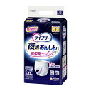 【送料お得・まとめ買い×2個セット】ユニ・チャーム ライフリー 夜用あんしんパンツ L 12枚入 大人用紙パンツ 7回分
