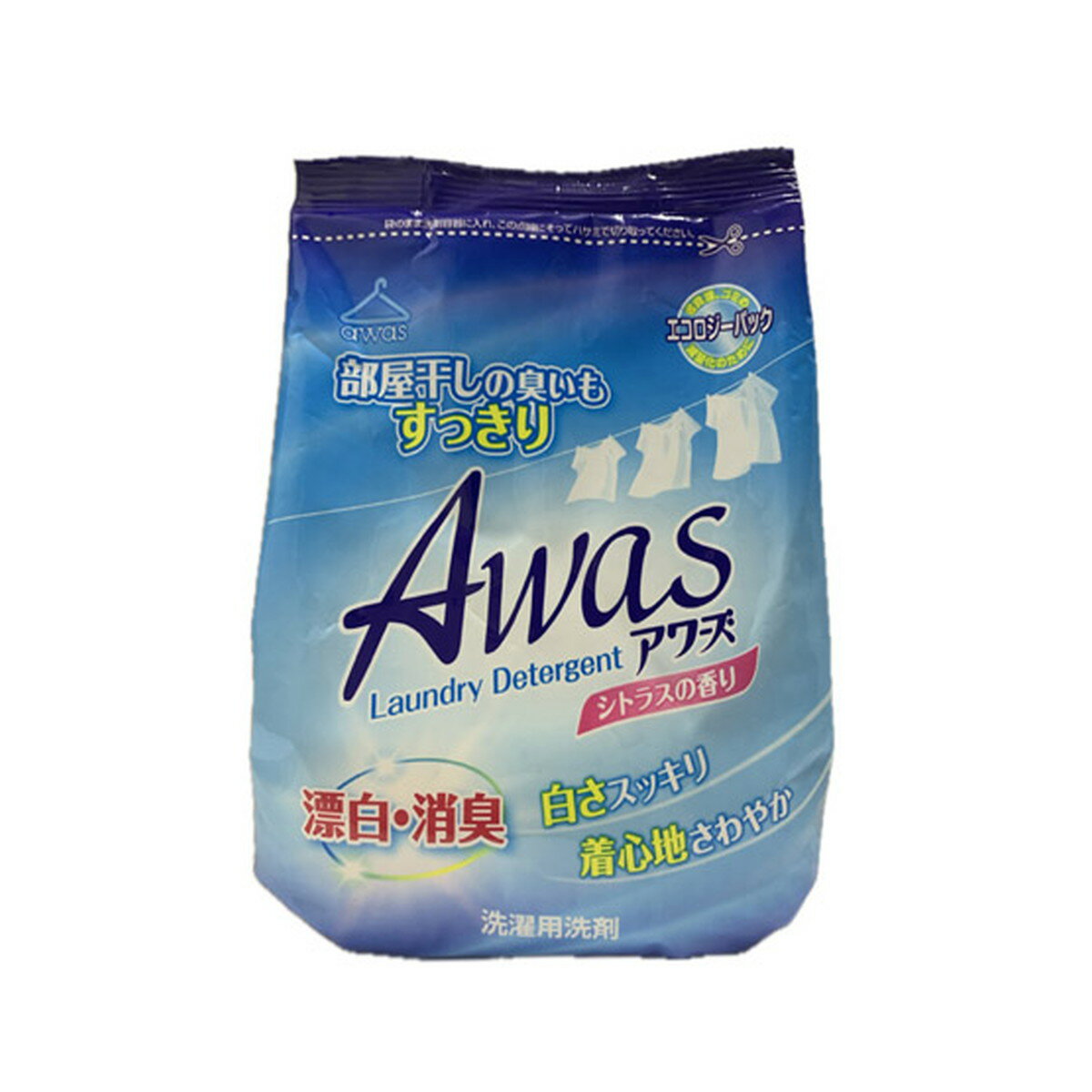 【あわせ買い2999円以上で送料お得】ロケット石鹸 アワーズ 粉末 洗濯用洗剤 エコパック 800g