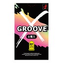 【送料お得・まとめ買い×7個セット】オカモト GROOVE X グルーヴエックス リアルフィット 6個入 コンドーム(4)