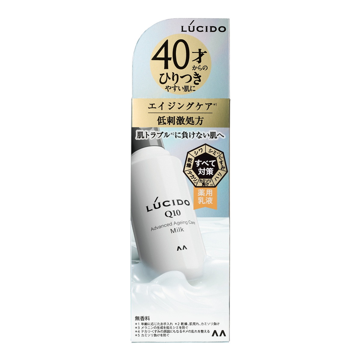 【送料お得・まとめ買い×7個セット】マンダム ルシード 薬用 アドバンスド リペア 乳液 医薬部外品 110ml