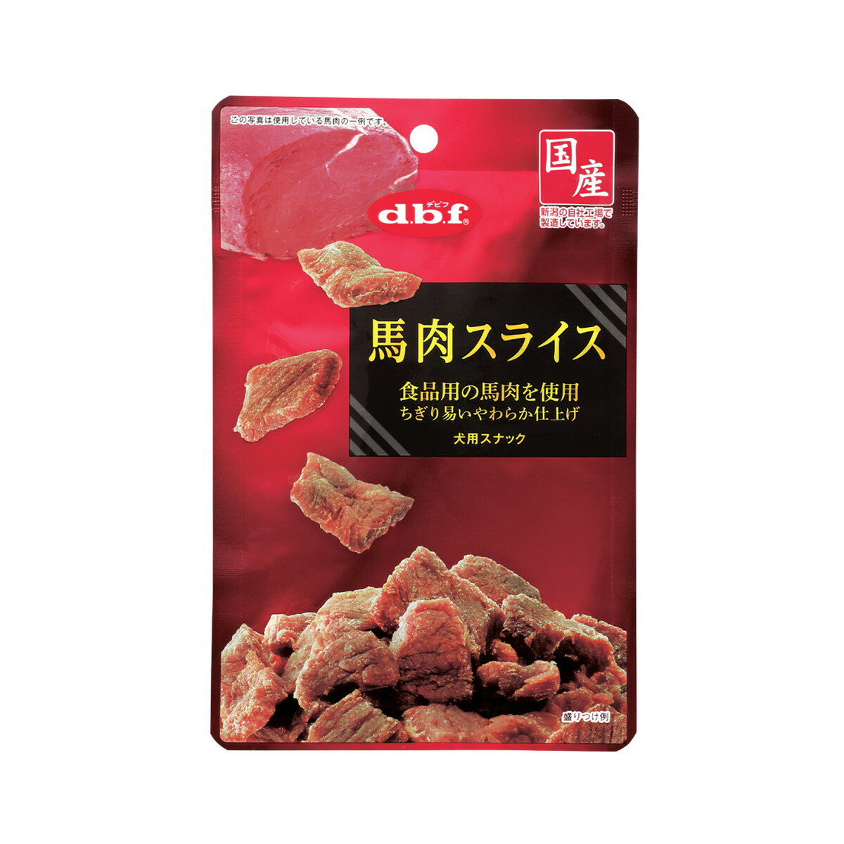 乐天商城 - 【送料お得・まとめ買い×9個セット】デビフ 馬肉スライス 40g 犬用 ドッグフード