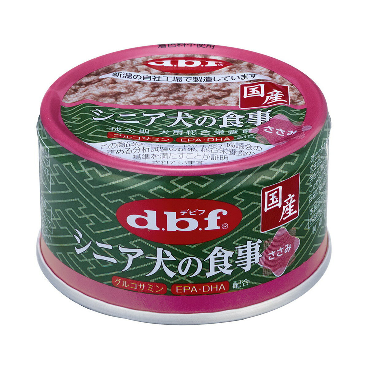 商品名：デビフ d.b.f デビフ シニア犬の食事 ささみ 85g ドッグフード ウェットフード内容量：85gJANコード：4970501033912発売元、製造元、輸入元又は販売元：デビフ原産国：日本商品番号：101-*013-4970501033912商品説明鶏ささみのミンチを食べやすいやわらかさに仕上げました。高齢期の健康に配慮してグルコサミン、EPA・DHA配合。広告文責：アットライフ株式会社TEL 050-3196-1510 ※商品パッケージは変更の場合あり。メーカー欠品または完売の際、キャンセルをお願いすることがあります。ご了承ください。