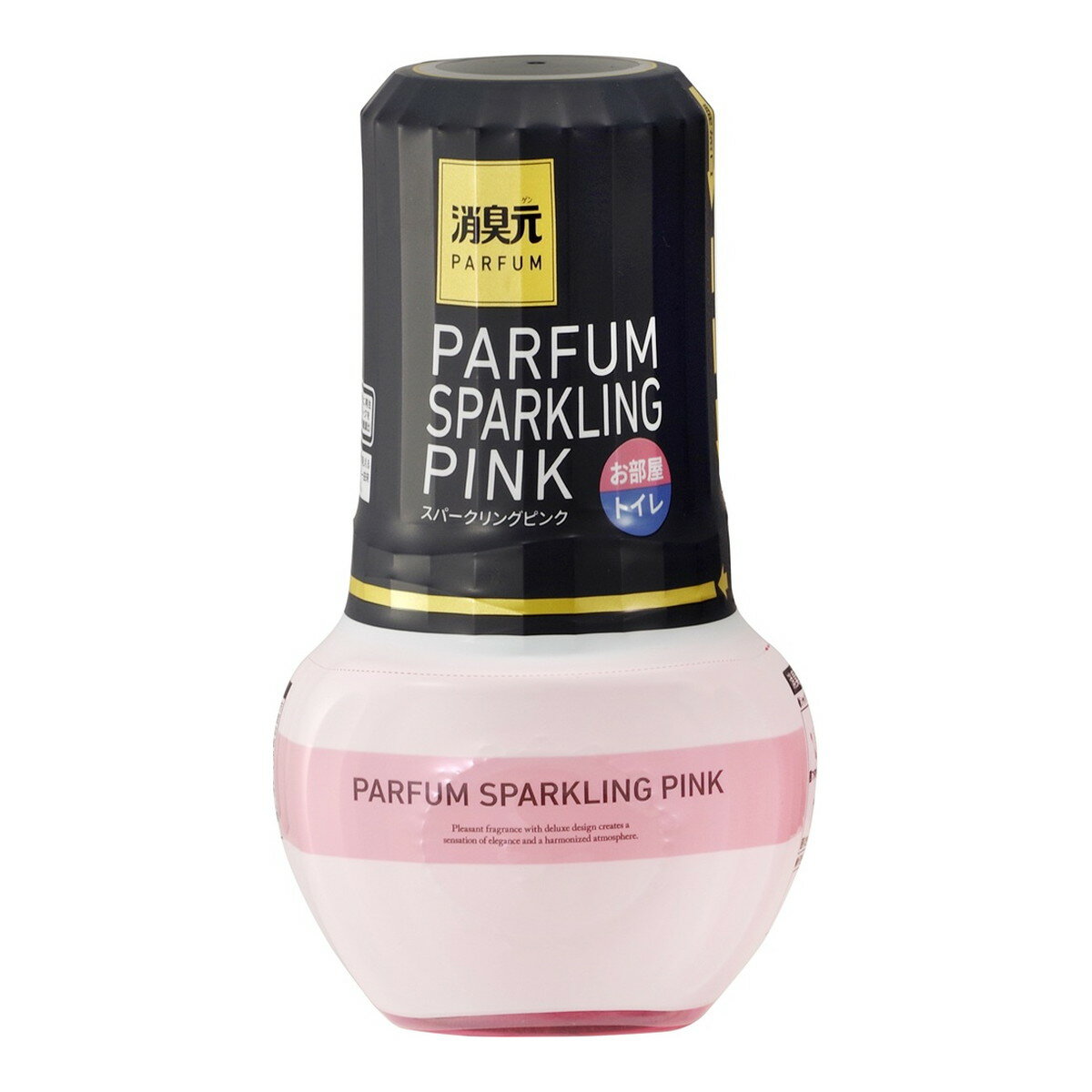 【送料お得・まとめ買い×9個セット】小林製薬 消臭元 パルファム スパークリングピンク 400mL お部屋 トイレ 消臭芳香剤(3.0)