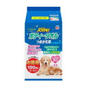 【送料お得・まとめ買い×3個セット】アース・ペット ジョイペット ボディータオル ペット用 つめかえ用 100枚入|詳細画像