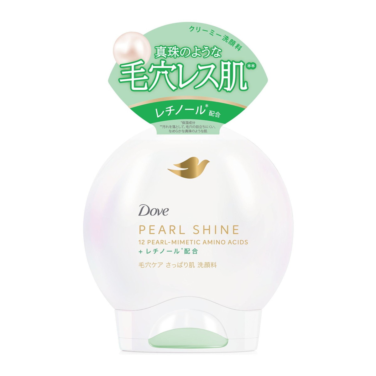 【送料お得・まとめ買い×24個セット】ダヴ パールシャイン 毛穴ケア さっぱり肌 洗顔料 140g ユニリーバ 洗顔