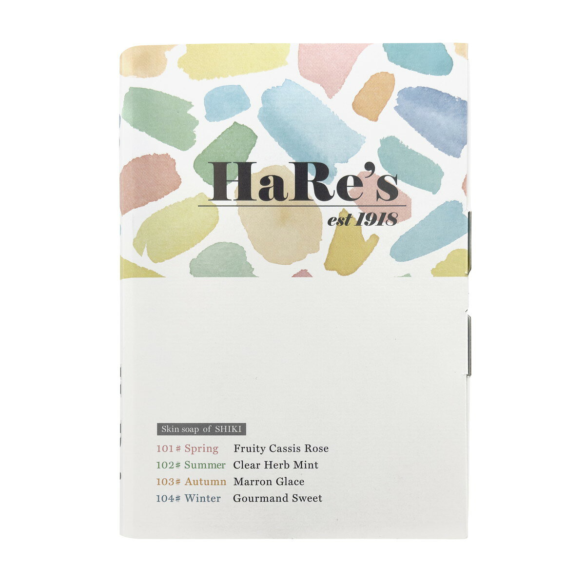 【送料お得・まとめ買い×3個セット】エスケー石鹸 HaRe’s ハレ 四肌のスキンソープ ギフトボックス 100g × 4個入 石けん ●包装、熨斗対応していません