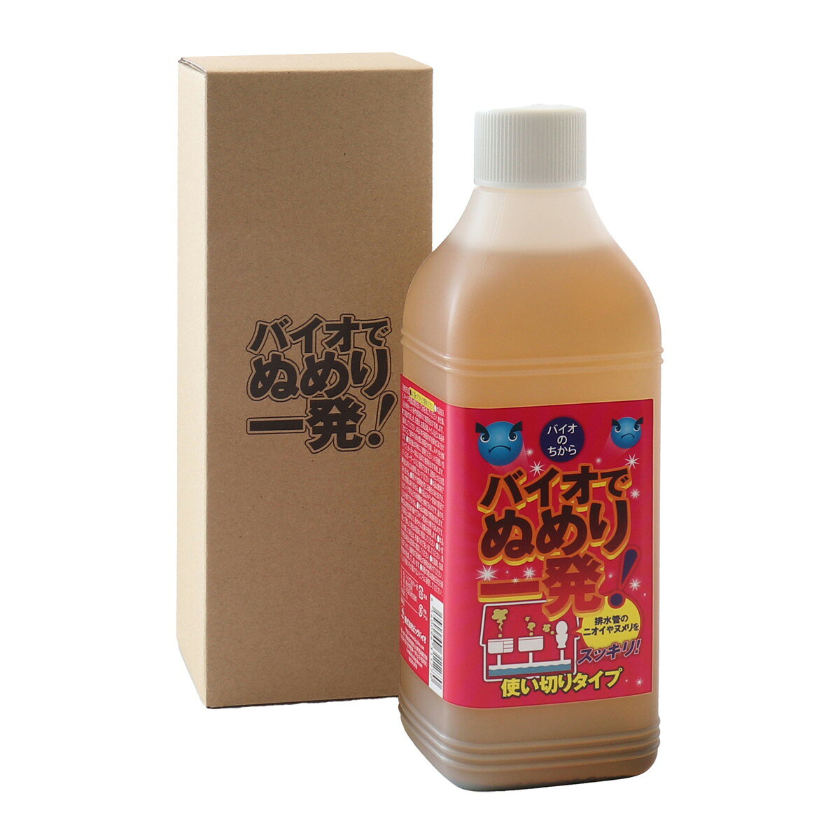 【送料お得・まとめ買い×7個セット】ビッグバイオ バイオでぬめり一発 1L パイプクリーナー 高森コーキ