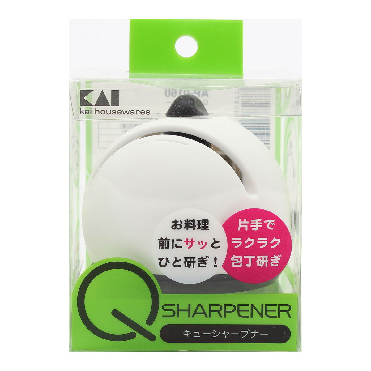【送料お得・まとめ買い×6個セット】Qシャープナー AP0160 吸盤式砥石 包丁研ぎ 貝印