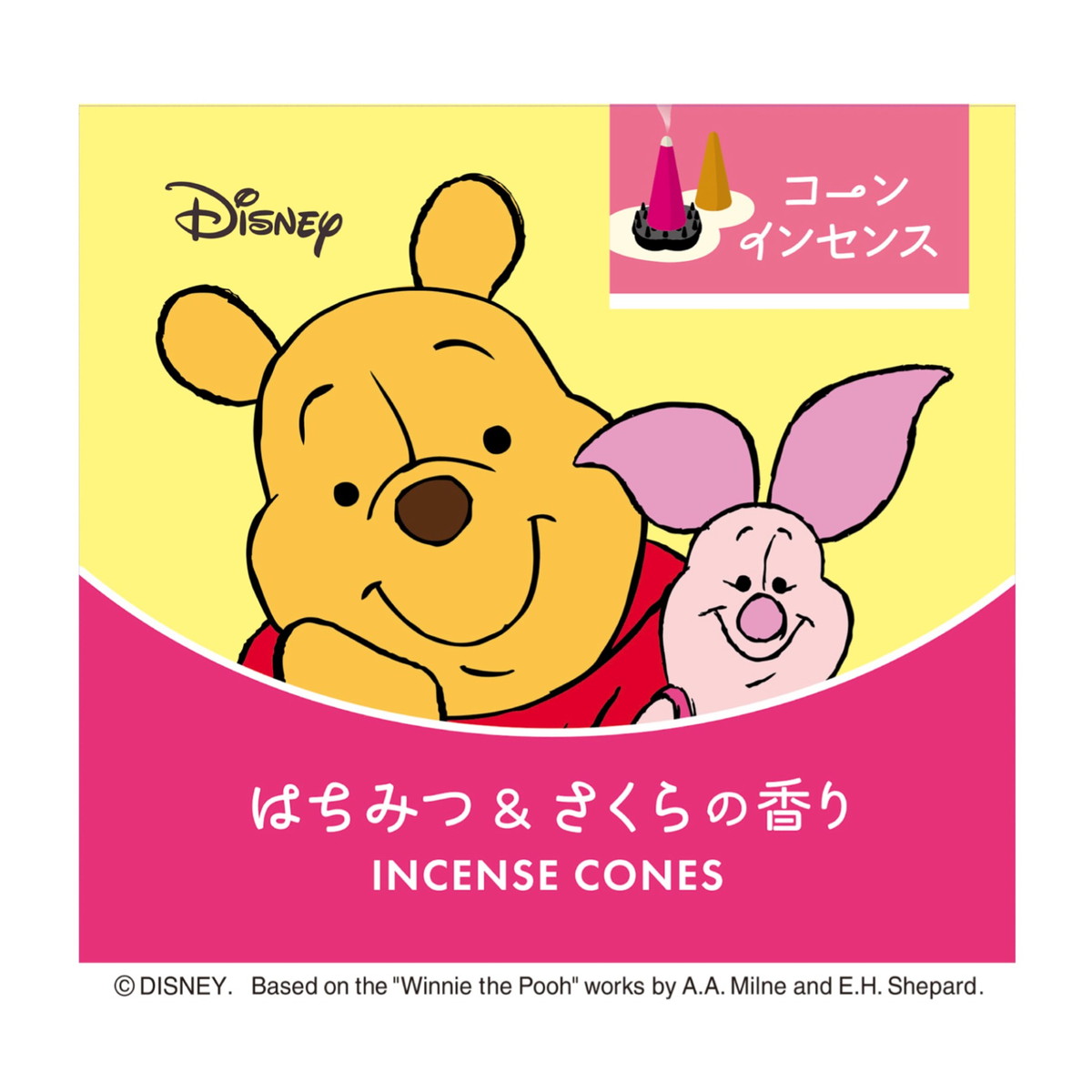 【送料お得・まとめ買い×168個セット】ディズニー インセンス コーン スマイル&ハ...
