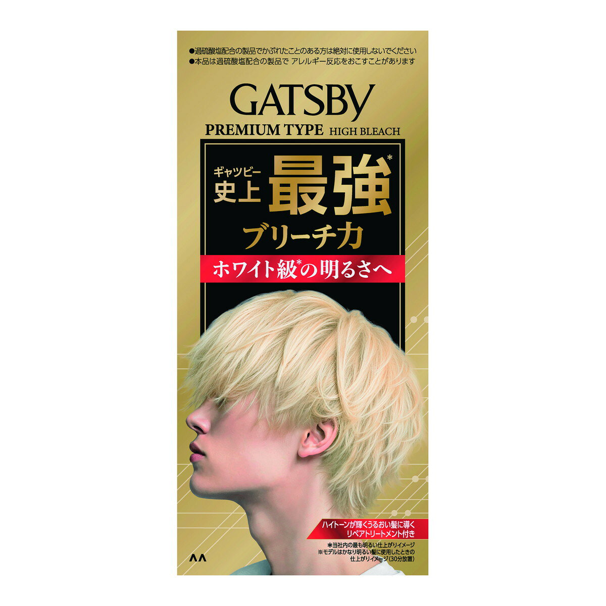 【送料お得・まとめ買い×2個セット】ギャツビー プレミアムタイプ ハイブリーチ マンダム