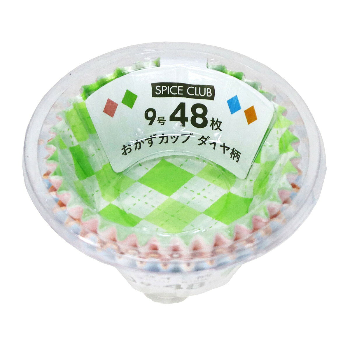 商品名：スパイスクラブ おかずカップ ダイヤ柄 9号 48枚 大和物産内容量：48枚JANコード：4904681653783発売元、製造元、輸入元又は販売元：大和物産原産国：中華人民共和国商品番号：101-*200-4904681653783商品説明お弁当おかずの仕切りに便利です使用方法お弁当のおかずの仕切り広告文責：アットライフ株式会社TEL 050-3196-1510 ※商品パッケージは変更の場合あり。メーカー欠品または完売の際、キャンセルをお願いすることがあります。ご了承ください。