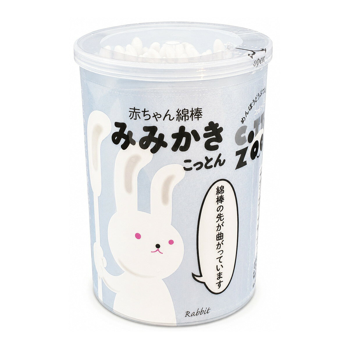 【あわせ買い2999円以上で送料お得】コットンZOO みみかきこっとん 耳かき 水滴型 140本入 平和メディク
