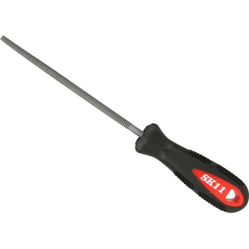 商品名：SK11 木工用ヤスリSG 鬼目 丸 150mm 柄付(1コ入)JANコード：4977292175227発売元、製造元、輸入元又は販売元：藤原産業原産国：日本商品番号：101-4977292175227商品説明：握りやすく、滑りにく...