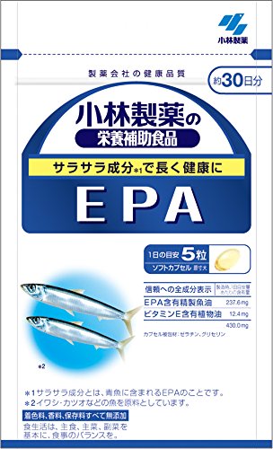 商品名：小林製薬 栄養補助食品 EPA 150粒JANコード:4987072015896発売元、製造元、輸入元又は販売元：小林製薬原産国：日本区分：その他健康食品商品番号：103-4987072015896広告文責：アットライフ株式会社TEL 050-3196-1510 ※商品パッケージは変更の場合あり。メーカー欠品または完売の際、キャンセルをお願いすることがあります。ご了承ください。