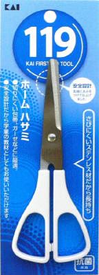 乐天商城 - 【お一人様1個限り】貝印 ホームハサミ(130mm) KF1036(内容量:1個)